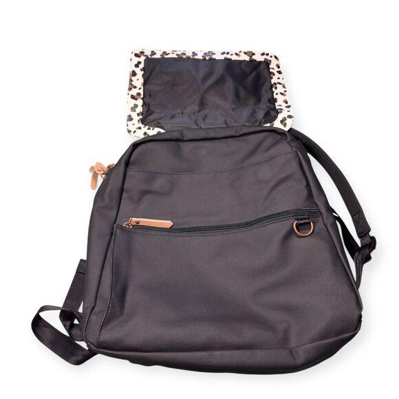 Petunia Pickle Bottom Meta Backpack Diaper Bag Moon Leopard Print‎ Travel Bag main image 9